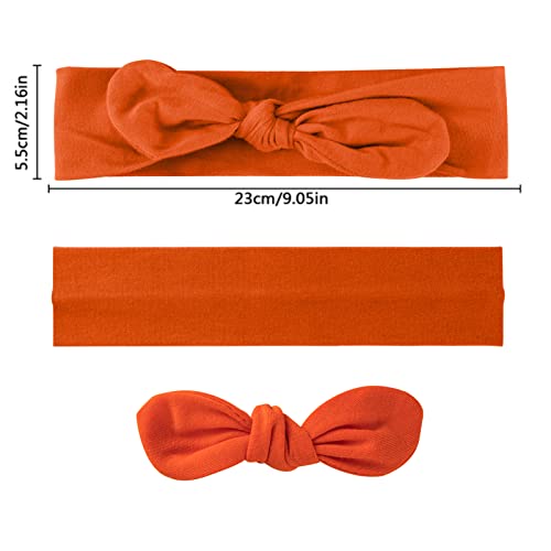 Habibee Women Headbands Hair Bands Turban Headwraps Hair Band Bows Accessories For Fashion Or Sport 8 Pcs Headbands For Women Solid Color #TOP3