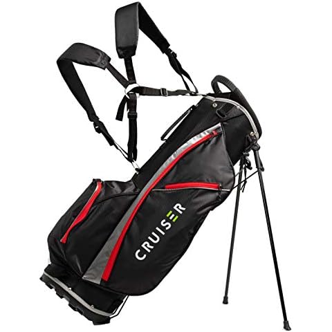 Cruiser Golf SB2 Super Lightweight Stand Bag (Red) Cover