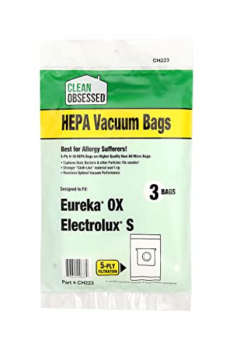 Clean Obsessed H-10 HEPAobO Eureka OX & Electrolux SɃtBbg - 1pbP[Wɂẑ悤HEPAobO3