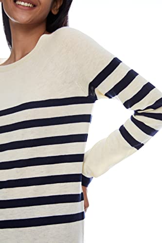 Gil’b 3D Knit Women’s Seamless Wool Blend Long Sleeve Lightweight Crewneck Sweater #TOP3