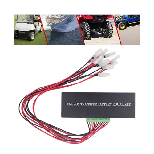 Ecualizador de Baterías 72 V, Equilibrador de Voltaje con Protección contra Polaridad Inversa y Corte de Baja Tensión, Modelo NBFY-6S, para Automóvil, Barco y Camión miniatura 2
