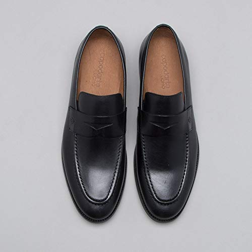 Loafer Masculino Couro Preto 39