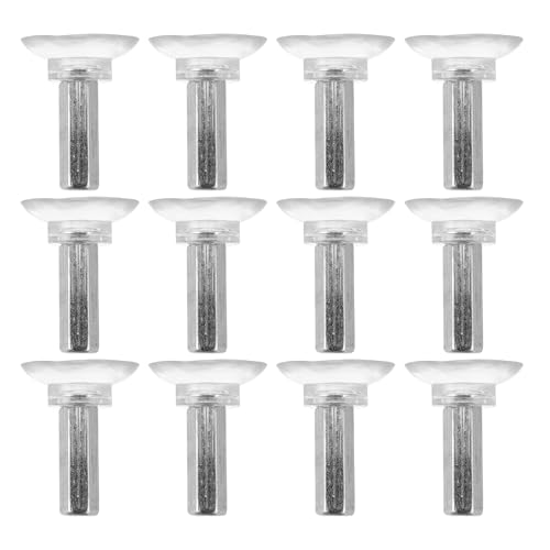Cabilock Accessoires pour Trancheuse à Viande 12 Pcs – Ventouses à Vis en Caoutchouc pour Base Stabilisatrice – Pièces de Rechange Universelles pour Hachoir à Viande Bœuf et Mouton,