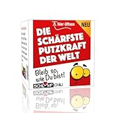 Schlump-Chili Die schärfste Putzkraft der Welt - Ein witziges Geschenk Set für Reinigungskräfte und Haushaltshilfen. Geschenkidee für Frauen & Männer z.B. zum Geburtstag, Wichteln, Weihnachten, Rente