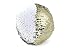 The Original Magic Sequin Fidget Pillow - Circle Fidget Toy for Relaxing Therapy Increase Focus for Adults and Children Helps with Stress ADHD ADD Autism by Little Monkey (Gold & White)