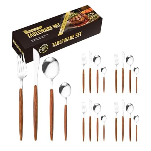 Faqueiro AUXOM 24 peças com caixa