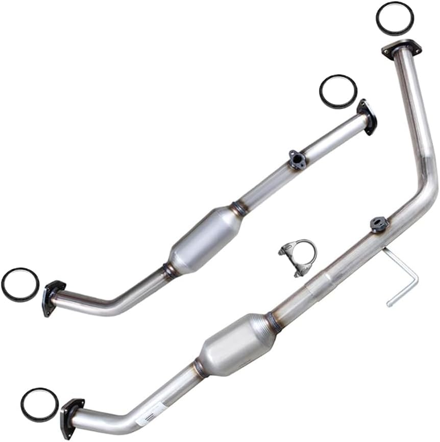 Northeastern Exhaust | Stainless Steel EPA-Approved Passenger & Driver Side Catalytic Compatible for Toyota Sequoia 2001-2004 4.7L | Free Clamp and Gaskets Included | Automotive Replacement Part