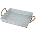 Hampton Art JB0952 Mix The Media Galvanized Tray, 11.5" x 9" x 2"