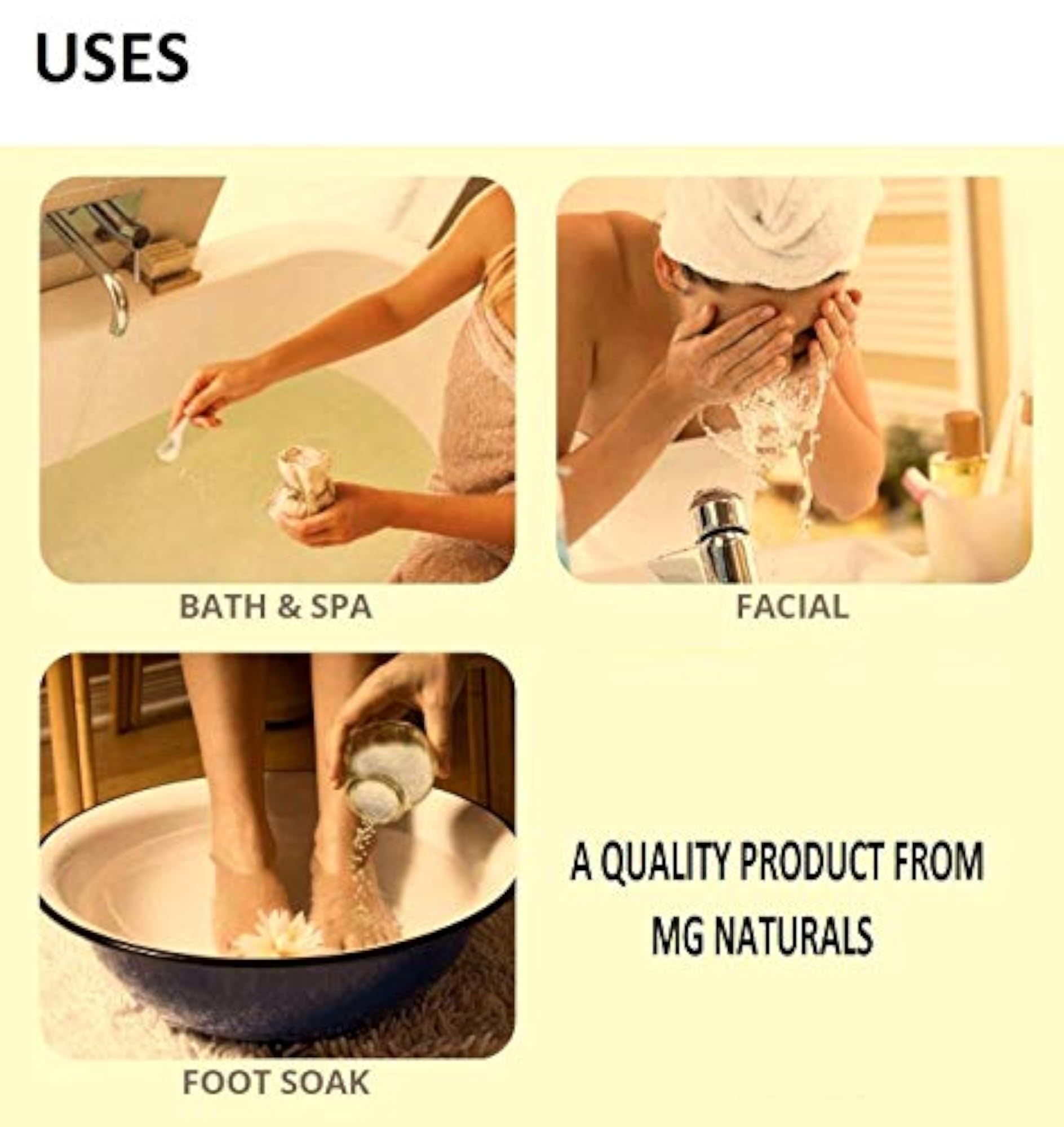 Himalayan Pink Rock Salt Mineral Bath, 2 Kg