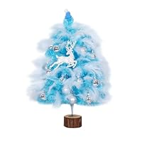 Bureau-kerstboom, mini-kerstboom, kleine kunstkerstboom met