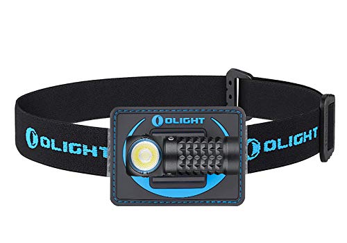OLIGHT Perun Mini Torch Mini Flashlight 1000 Lumens Multi-use Compact Illumination Tool Reliable Right Angle Headlamp with Headband, Magnetic Rechargeable EDC Flashlight Rechargeable Battery, Black