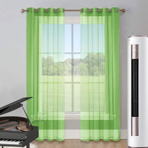 Rideaux Occultants Verts Isoler Chaleur Fenêtre Salon Chambre - 2