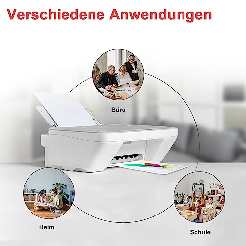 ANKINK Kompatibel Tintenpatrone Druckerpatronen als Ersatz für Canon PG 545XL CL 546XL PG545 CL546 Patrone 545 546 XL für MG2450 MG2550 MG2950 MG2550s TR4550 TR4551 TR4650 TS3350 Schwarz Farbe 2 Pack