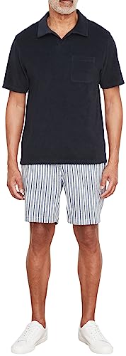 Vince Men's Terry Johnny Collar Polo