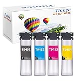 Cartouches d'encre T9451-T9454 pour Epson T945 T9451 T9452 T9453 T9454 Epson Workforce Pro WF-C5710DWF WF-C5790DWF WF-C5210DW WF-C5290DW WF-C5710 WF-C5790 C5210. WF-C5290 (4Park).