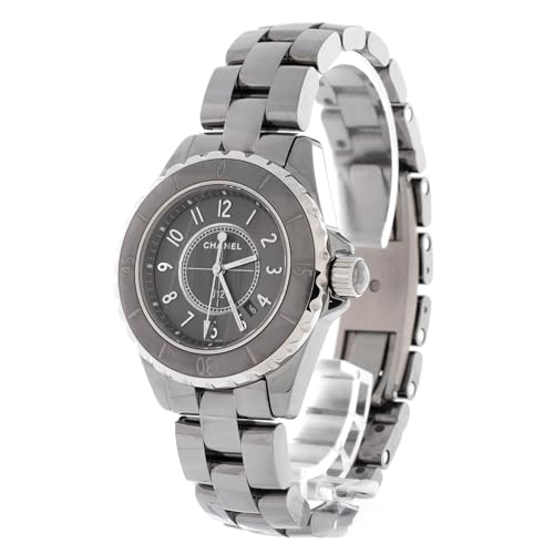 Pre-Loved J12 Chromatic Quartz Watch Titanium Ceramic and Stainless Steel 333