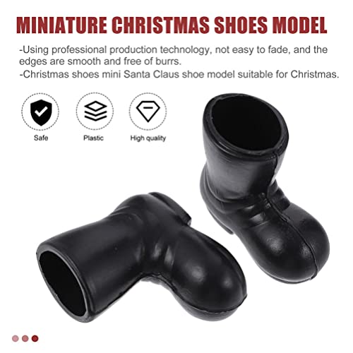 Ipetboom 7 Pairs Of Santa Boots, Mini Shoes Gnome Shoes Christmas Boot Gnome Boots Mini Cowboy Boots For Crafts Doll Shoes For Gnomes For Christmas Ornaments #TOP2