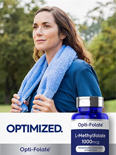 image for Carlyle L Methylfolate 1000mcg | 200 Capsules | Value Size | Optimized