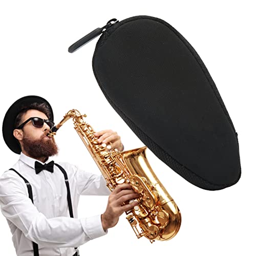 SUNGOOYUE Saxophone Mouthpiece Pouch, Breathable Washable Cotton Cloth Clarinet Trombone Mouthpiece Storage Bag - Image 3