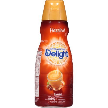 International Delight Hazelnut Gourmet Coffee Creamer 32oz. (Pack of 2)