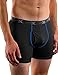 WoolX Men's Daily, Black Cobalt, Large