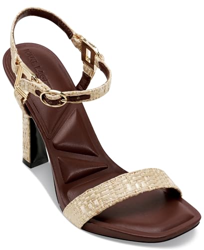 KARL LAGERFELD Paris Women's Shoes Dress Sandal, Natural, 7.5