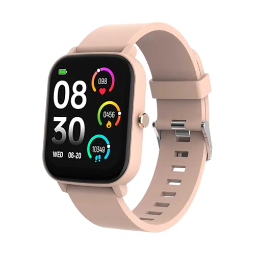 Image of sekyo 'Spark' Kids Smart Watch | Activity Tracker, Games, Class Mode, Parent Control App, Good Habit App, Waterproof, Alarm, Calculator, Calendar, Flashlight, Stopwatch (Pink)