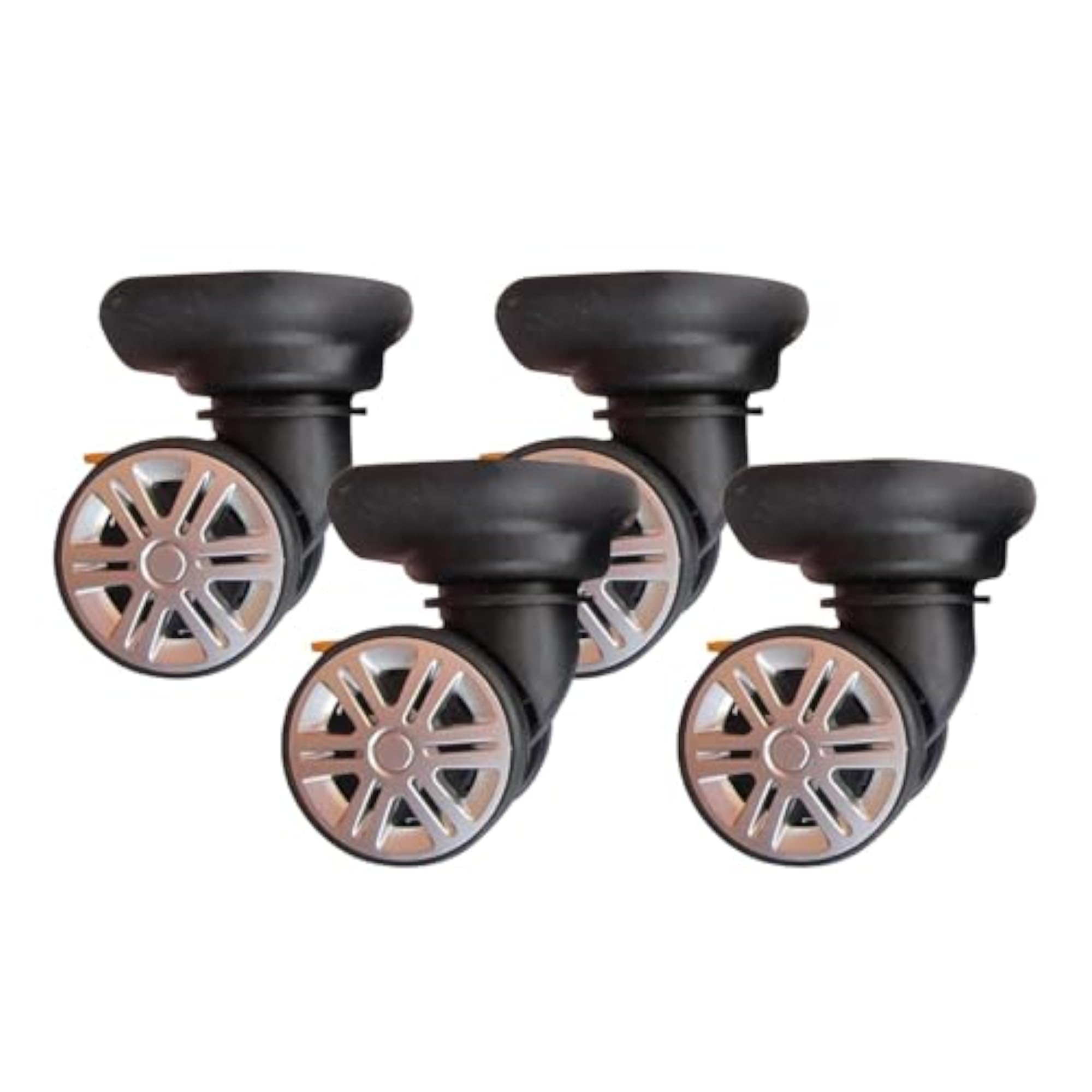 Silent Suitcase Swivel Wheels, 4pcs