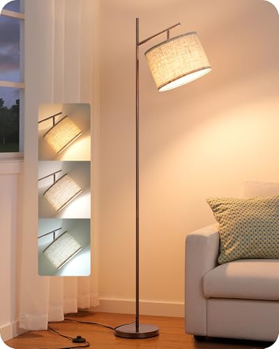 EDISHINE 64.7" Modern Minimalist Floor Lamps for Living Room with