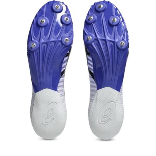 ASICS Unisex Hypersprint 8 Track & Field Shoes, 8M / 9.5W, White/Cobalt Burst by ASICS - Image 7