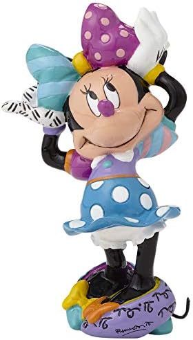 Disney by Britto Minnie Mouse Mini Stone Resin Figurine, 3.25 Inch