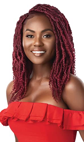Outre X-Pression Twisted Up Short Length Pre-Looped Locs Style Synthetic Hair Crochet Braid - Bonita Crush Locs 12″ (1) #TOP18