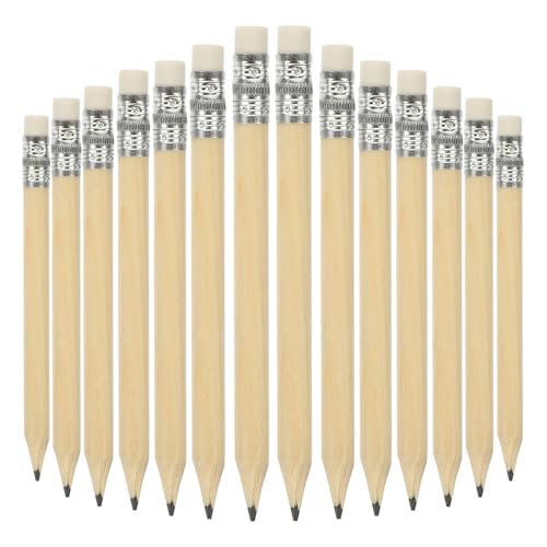 Lápices de madera cortos ARTIBETTER 35 piezas miniatura 1