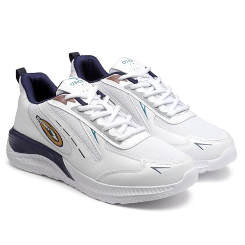 Image of ASIAN Men ORBIT-03 Running and Casual wear Running Shoes with Laces, Lightweight and Comfortable Shoes with Upper mesh Fabric and EVA Sole for Men & Boys for Sports and Gym