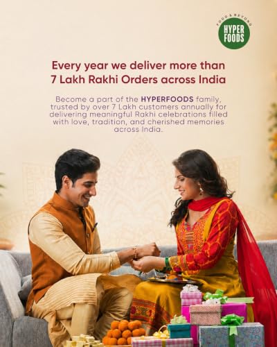 Image of Rakhi set with chocolates Sapphire Cashew Caramel Coated 90g 90g Chocolates Gift Pack Rakhi chocolate gift for brother chocolate gift pack