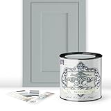 ALL-IN-ONE Paint by Heirloom Traditions, Saltwater (Pastel Green), Quart - Durable cabinet and furniture paint. Built in primer and top coat, no sanding needed. Includes our 30 featured color card.