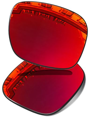 Vonxyz Lenses Replacement for Smith Caper Sunglass - Ruby MirrorCoat