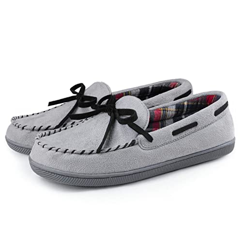 Rockdove Women's Sally Microsuede Moccasin, Size 7 Us Women, Light Grey #TOP5