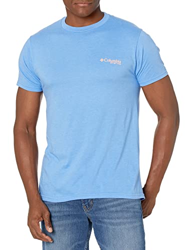Columbia T-Shirt Homme avec finitions robustes pour un style durable