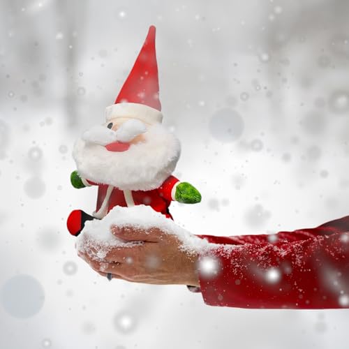 Image of Santa Claus Soft Toy 25cm | Plush Santa Claus Soft Toy | Stuffed Santa Clause | Perfect for Holiday Decor and Christmas Gifting (25cm)