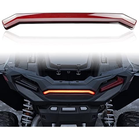 LDETXY Rear Center Accent Lamp Taillight for Polaris RZR XP 1000 Turbo Sportsman 1000 XP 2019 2020 2021 Accessories (Red) Cover