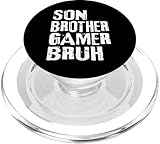 Photo Gallery figlio fratello gamer bruh divertente gioco detto ragazzi adolescenti popsockets popgrip per magsafe Photo Gallery figlio fratello gamer bruh divertente gioco detto ragazzi adolescenti popsockets popgrip per magsafe