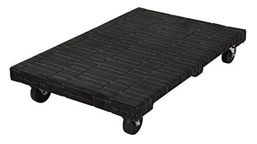 Dolly de madera dura Vestil 36 x 24 x 6.75 in 1200 lb capacidad miniatura 2