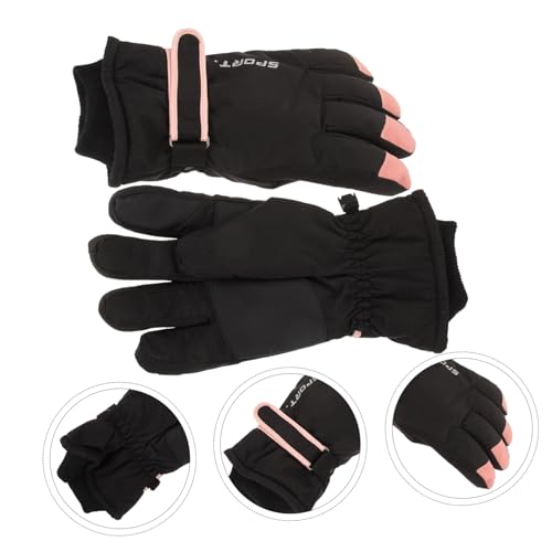 NOLITOY 1 Par Luvas De Neve De Luvas Para Esportes De Inverno Luvas De Snowboard Luvas De Esportes D