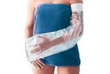 Kunststoff-Schutz für den weichen Arm, transparent, schützt den Körper vor Spritzwasser