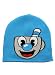 elope Mugman Bad Ending Reversible Knit Beanie Blue