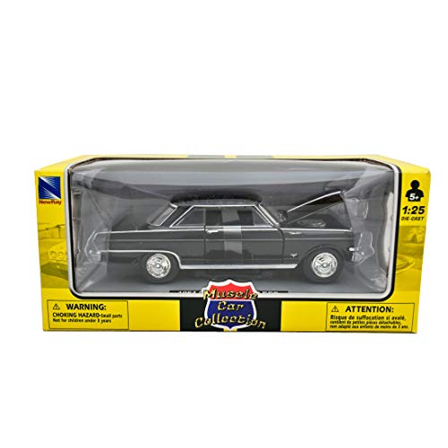 New Ray – NewRay Chevrolet Chevy Nova – Die Cast – 21 cm – 1/24 °, 71823 , color/modelo surtido