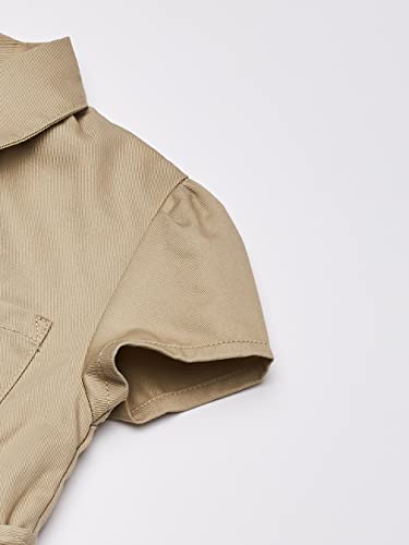 French Toast Girls' Twill Safari Shirtdress3