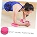 BESPORTBLE 2pcs Thick Round Eco TPE Yoga Support Pad Non- Fitness Knee Cushion for Elbows Wrists and Shoulders Lightweight and Portable for Yoga Practice and Exercise