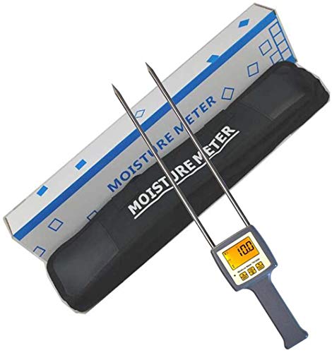 CNYST Waste Paper Moisture Meter Paper Parcel Paper Dust Moisture Content Tester with Digital LCD Display